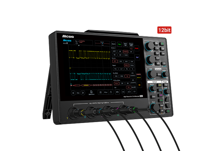 Micsig SATO1004 12-bit oscilloscope – View 3 Micsig SATO1004 12-bit oscilloscope – View 3